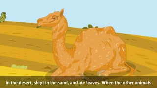 Chapter 5  How the Camel Got his Hump  English Coach 4  English Story [upl. by Nanaek393]