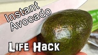 Instantly Ripe Avocado  Life Hack [upl. by Etnoid]