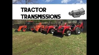 Difference between HST Hydrostatic amp ManualShuttle  Compact Tractor Transmissions [upl. by Nosrac]