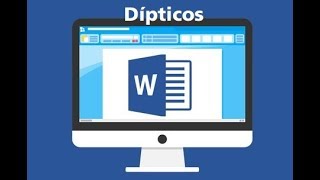 Díptico en word [upl. by Branca]