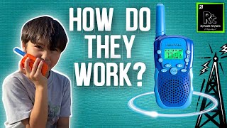 Kid walkie talkies and how they work [upl. by Kenji]