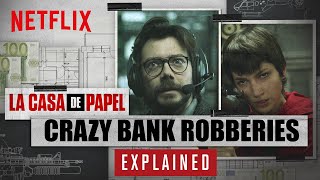 7 Insane Real Money Heists That Could Have Inspired La Casa De Papel  Netflix [upl. by Massey847]