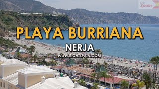 Playa Burriana Nerja Spain 2016 [upl. by Htomit634]