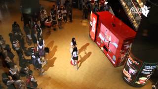 Guerrilla Marketing  CocaCola Dancing Vending Machine [upl. by Rickert364]