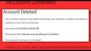 How to Get Banned on Roblox in 5 Minutes [upl. by Htieh]