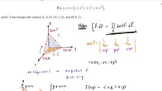 Example Stokes Theorem 2 [upl. by Tengler]