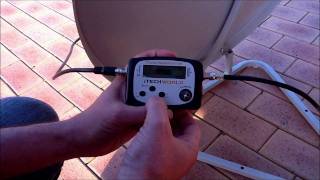 Satellite Finder meter how to use [upl. by Hazen]