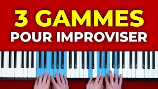 3 gammes faciles pour improviser au piano [upl. by Emmalee]