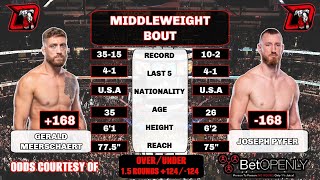 Gerald Meerschaert vs Joseph Pyfer UFC 287 Fight Breakdown [upl. by Ninel144]