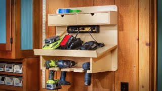 Building a Cordless Drill Charging Station [upl. by Hsotnas]