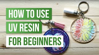 How To Use UV Resin For Beginners [upl. by Tiff]