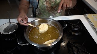 Making delicate flakey and decadent Banana Puri  The recipe everyone always asks for [upl. by Oruntha858]