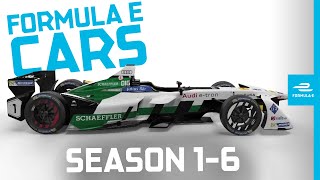 How Formula E Cars Have Evolved Through The Years [upl. by Tiduj]