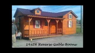 Amish Made Cabins Cabin Deliverymp4 [upl. by Letti]