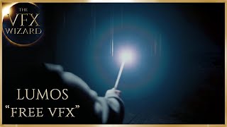 Lumos Spell  Harry Potter inspired FREE effect The VFX Wizard [upl. by Crowns]