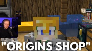 Philza builds his Shop on the Origins SMP [upl. by Geesey293]