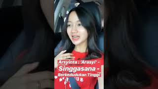 Nama Asli Nanda Arsyinta [upl. by Byrne]