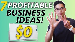 7 TOP Business Ideas You Can Start With NO MONEY [upl. by Seebeck]