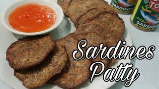 Sardines Patty  Tortang Sardinas  Gels Kitchen [upl. by Lareine]