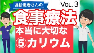 【本当に大事】透析食事療法🥗カリウム 栄養管理 Vol 3 [upl. by Reema]