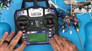 How To Bind FlySly FSI6 to Mobula7 FlySky Edition from Cyclone FPV [upl. by Langan]