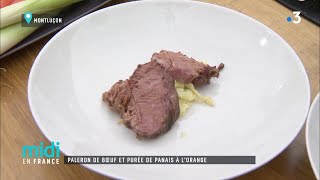 Paleron de boeuf et purée de panais à lorange [upl. by Tillfourd]