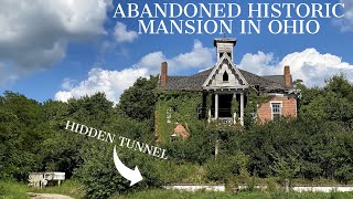 Abandoned 1850s Victorian Mansion with Secret Tunnel  Ohio Urbex 2020 [upl. by Fletch809]