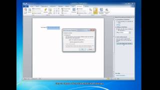 How to Create Fillable Forms in Microsoft Word 2010 [upl. by Devad]