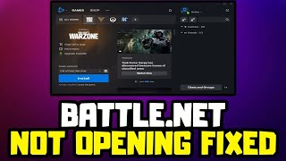 How to FIX Battlenet Not Opening [upl. by Pas380]