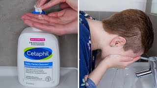 How to use the NEW Cetaphil Daily Facial Cleanser [upl. by Ahseuqal]