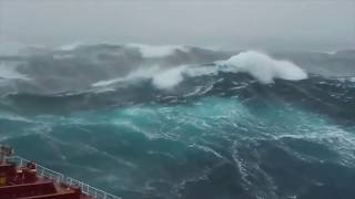 SHIPS IN STORM  SHOCKING COMPILATION [upl. by Desi]