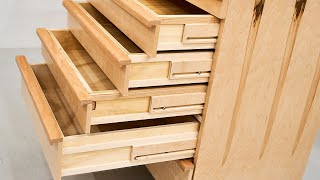 How To Make Wooden Full Extension Drawer Slides  Woodworking [upl. by Henrik]