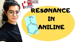 Resonance in Aniline  by Sana Parveen [upl. by Repsag188]