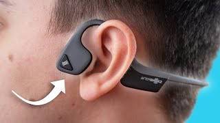 AfterShokz Trekz Air Review Bone Conduction Headphones [upl. by Yelhak]