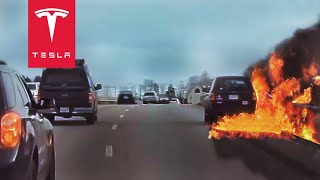 Cars Catching Fire While Driving [upl. by Airamanna235]