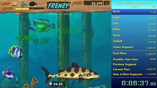 Feeding Frenzy 2 any Speedrun 11954 [upl. by Maurili]