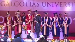 Galgotias University Convocation program [upl. by Eirised906]