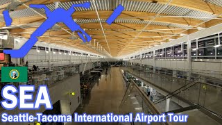 SeattleTacoma International Airport  SEA  Complete Airport Tour [upl. by Suzette467]