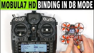 HappyModel Mobula7 HD review part 2  setup receiver binding and Caddx settings [upl. by Nickerson280]