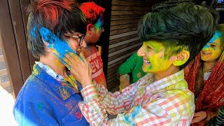 Holi 2020 😍 Vlog  Sourav Joshi [upl. by Ettelrats]