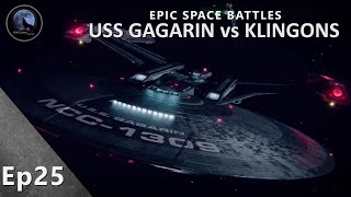 EPIC Space Battles  USS Gagarin and USS Discovery vs The Klingons  Star Trek Discovery [upl. by Enicul]