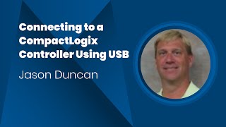 Connecting to a Compactlogix using USB [upl. by Kittie860]