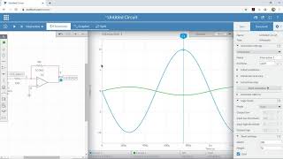 Multisim Op Amp Demonstration [upl. by Elocim]