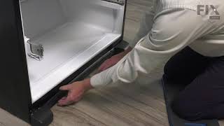 Whirlpool Refrigerator Repair  How to Replace the Kickplate [upl. by Bringhurst]