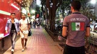 MEXICO CITY — Zona Rosa Video Walk 【4K】🇲🇽 [upl. by Peters]