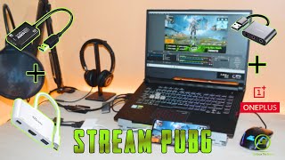 HDMI Capture Card PUBG Live Streaming  OBS Full Setup Guides  Oneplus 7T [upl. by Takakura358]