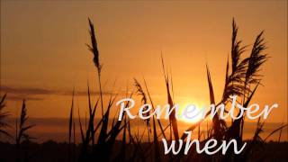 Remember When  Alan Jackson Lyrics [upl. by Neyut]