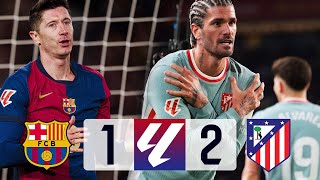 Barcelona vs Atletico Madrid 12 La Liga 202425  MATCH REVIEW [upl. by Assilrac]