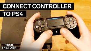 How To Connect PS4 Controller To PS4 2022 [upl. by Cutcliffe347]