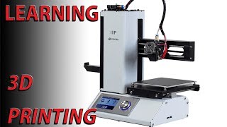 Monoprice Select Mini V2  My first 3D printer  Learning about 3d printing [upl. by Abrams]